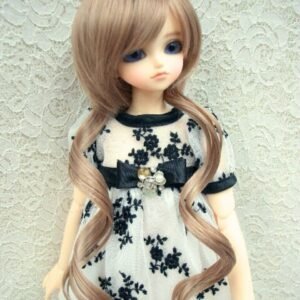 Wig / 7-8 inch / Curly Twintail (Almond #103)