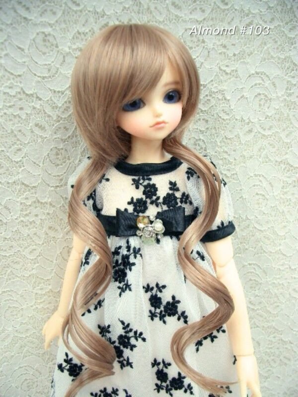 Wig / 7-8 inch / Curly Twintail (Almond #103)