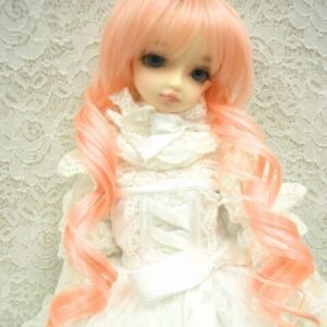 Wig / 7-8 inch / Curly Twintail (Pink #K1)