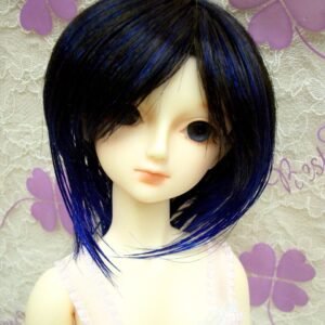 Wig / 7-8 inch / Short (Darknavymix #2/BL070T)