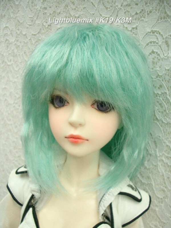 Wig / 8 inch / Medium Soft Wave (Lightbluemix #K19/K3M)
