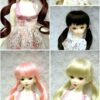 Wig / 6-7 inch / Soft Curly Long Twintails (Lightgoldmix #GL26)