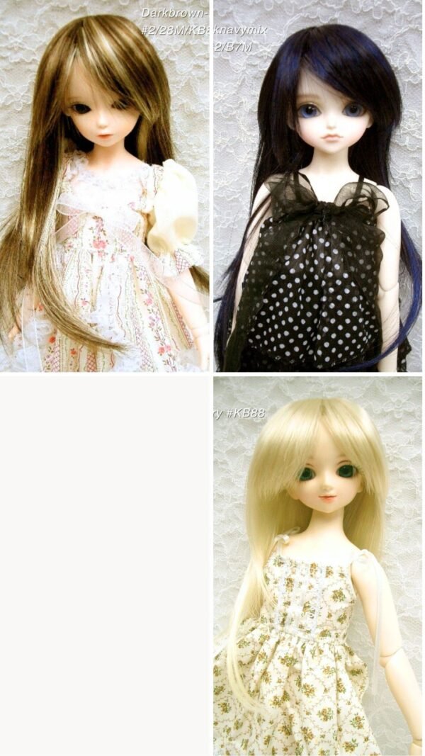 Wig / 7-8 inch / Long Gradation Layer (Ivory #KB88)