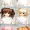 Wig / 7-8 inch / Curly Twintails with Bangs (Brown #27)