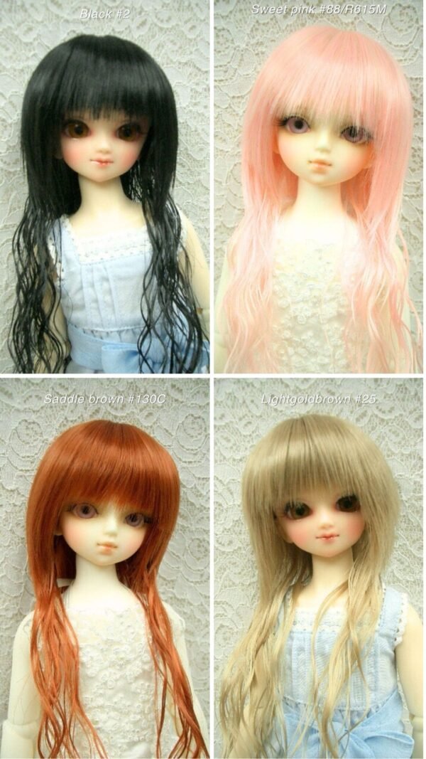 Wig / 7-8 inch / Natural Wave (Saddle brown #130C)