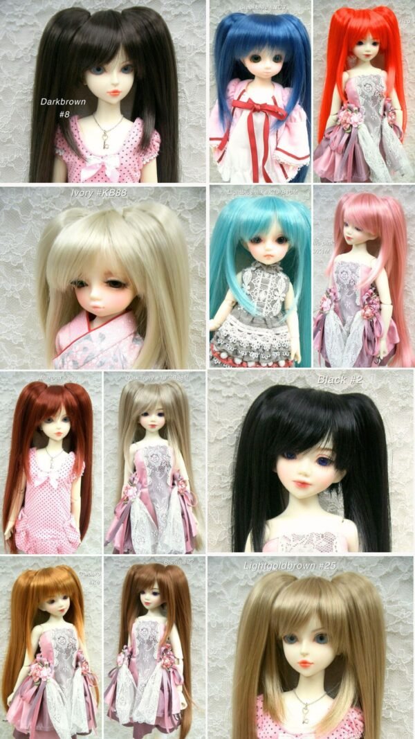 Wig / 6-7 inch / Sailor Moon (Maroon #350)