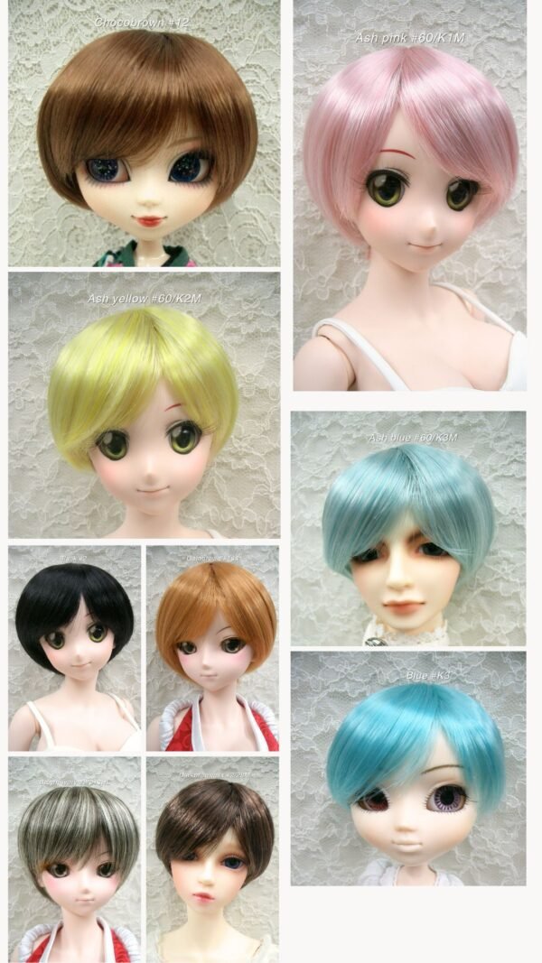 Wig / 8-9 inch / Short Bob (Lightgoldmix #GL26)