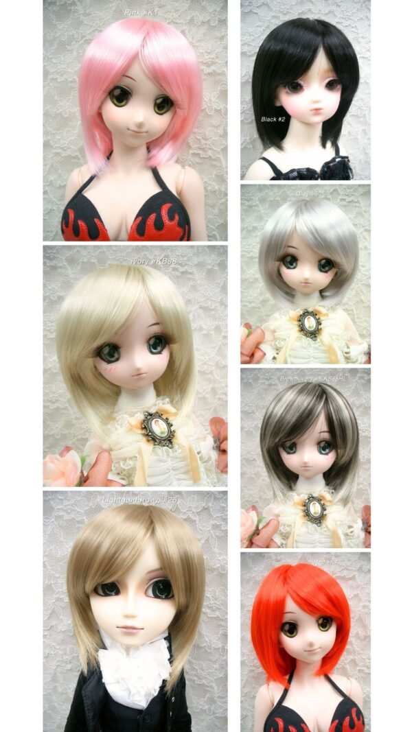 Wig / 8-9 inch / Long Bob (Red #K7)