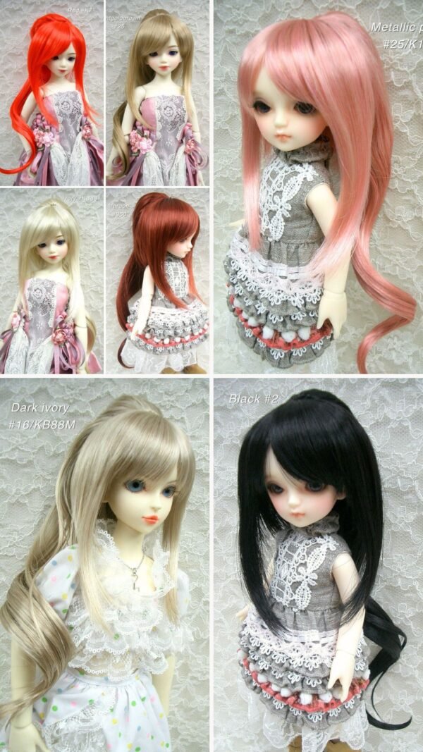 Wig / 6-7 inch / Long Ponytail (Maroon #350)