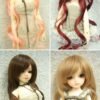 Wig / 6-7 inch / Long Twintails (Maroon #350)