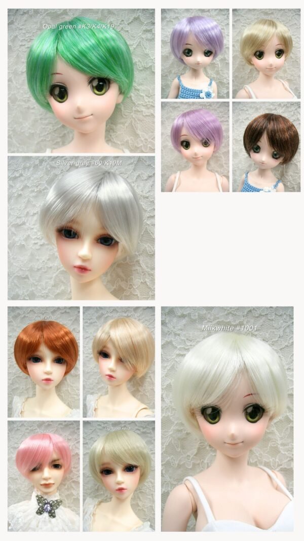 Wig / 8-9 inch / Short Bob (Lightgoldmix #GL26)