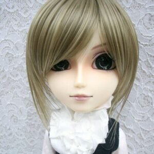 Wig / 8-9 inch / Short (Light Khaki #24)