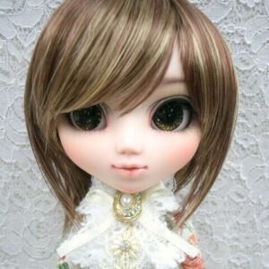 Wig / 8-9 inch / Short (Lightgoldbrown #12/25HL)