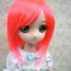 Wig / 8-9 inch / Short (Hotpink #N10)