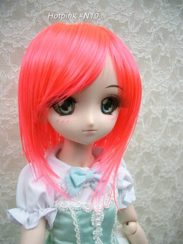 Wig / 8-9 inch / Short (Hotpink #N10)