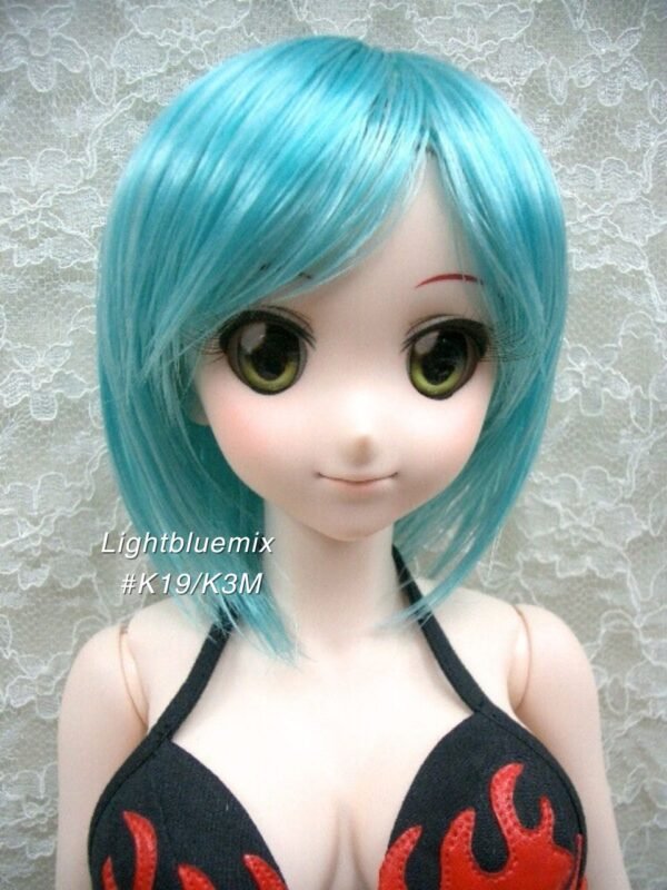 Wig / 8-9 inch / Short (Lightblue #K19/K3M)