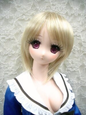 Wig / 8-9 inch / Short (Lightgoldmix #GL26)