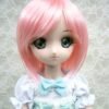 Wig / 8-9 inch / Short (Pink #K1)