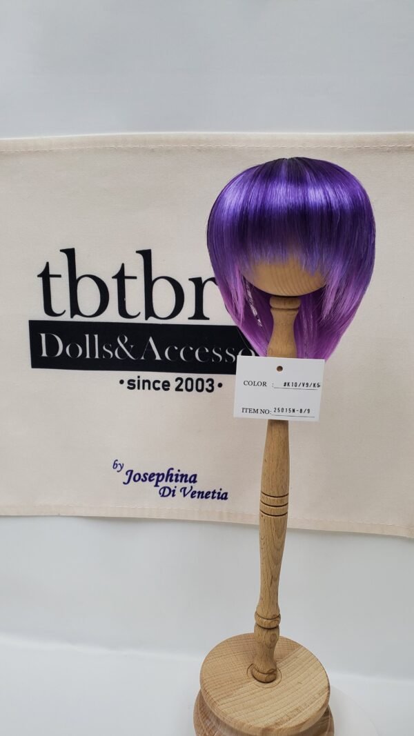 Wig / 8-9 inch / Short (Purple 3 layers #K10/V9/K5)