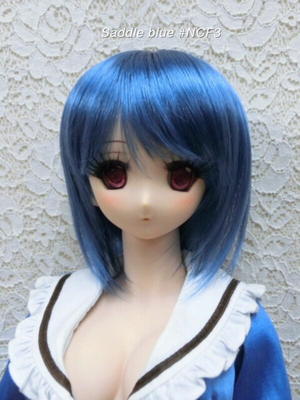 Wig / 8-9 inch / Short (Saddle blue #NCF3)