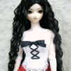 Wig / 8-9 inch / Long Wave (Black #2)