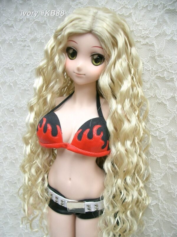 Wig / 8-9 inch / Long Wave (Ivory #KB88)