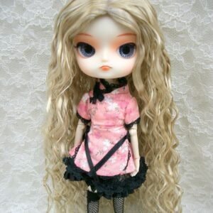 Wig / 8-9 inch / Long Wave (Lightgoldmix #GL26)