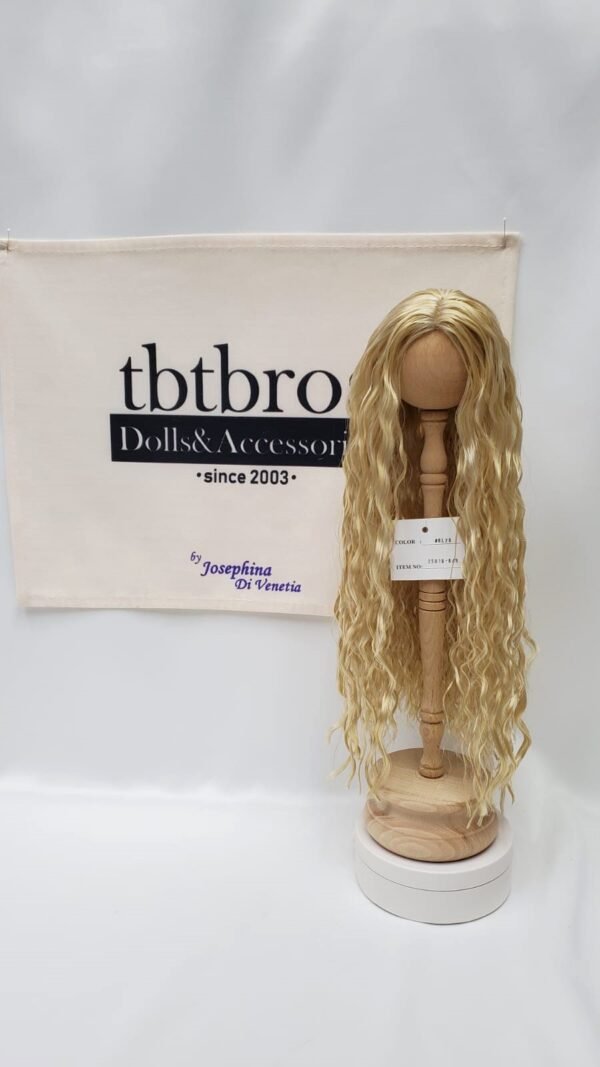 Wig / 8-9 inch / Long Wave (Lightgoldmix #GL26)