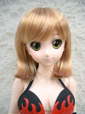 Wig / 8-9 inch / Medium Bob (Goldmix #K19/K8)