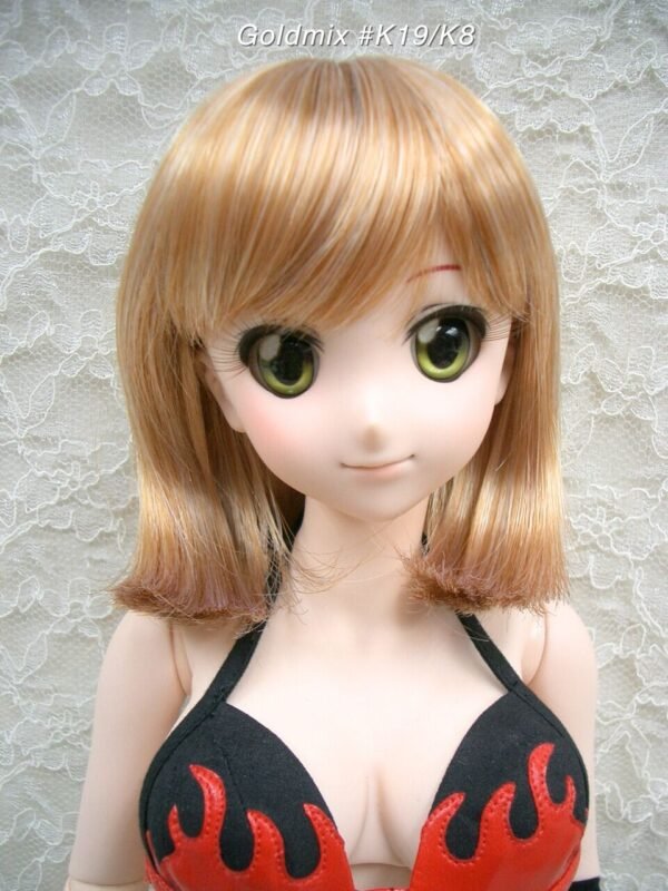 Wig / 8-9 inch / Medium Bob (Goldmix #K19/K8)