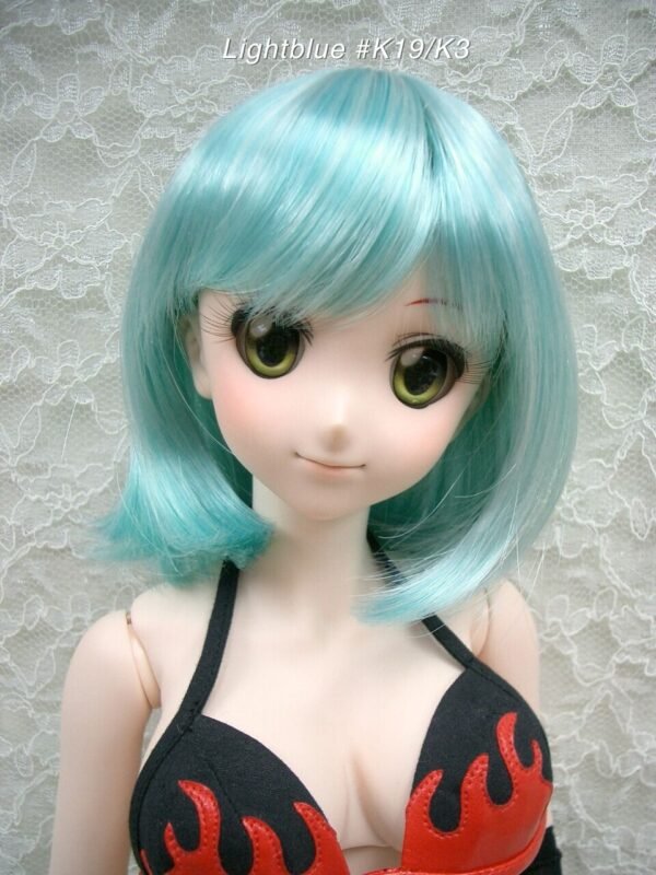 Wig / 8-9 inch / Medium Bob (Lightblue #K19/K3)