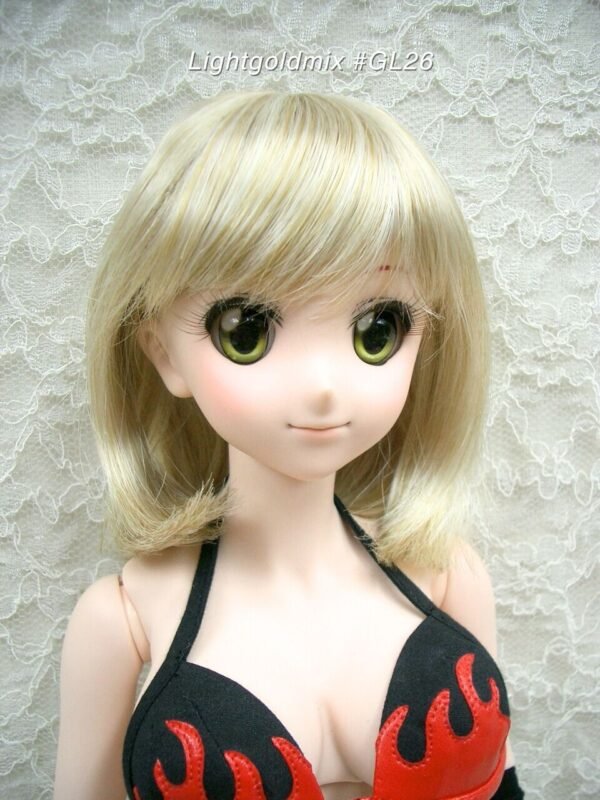 Wig / 8-9 inch / Medium Bob (Lightgoldmix #GL26)