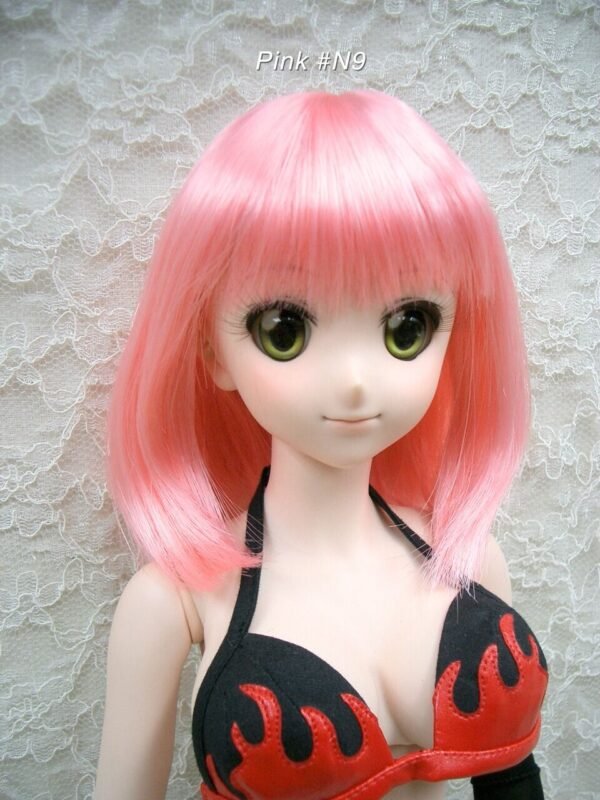 Wig / 8-9 inch / Medium Bob (Pink #N9)