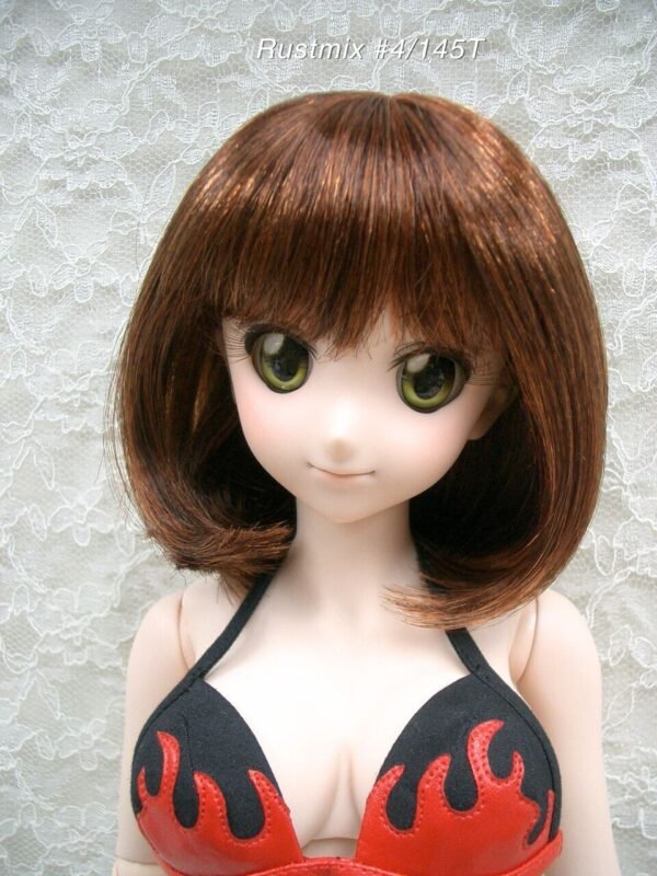 Wig / 8-9 inch / Medium Bob (Rustmix #4/145T)