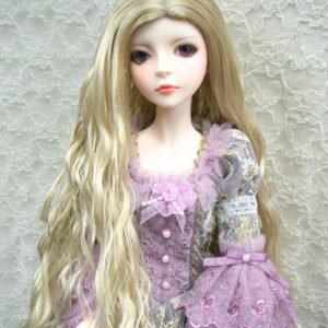 Wig / 8-9 inch / Soft Long Wave (Lightgoldmix #GL26)