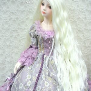 Wig / 8-9 inch / Soft Long Wave (Milkwhite #K19)