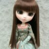 Wig / 8-9 inch / Semi-long Straight (Chocobrown #12)
