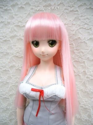 Wig / 8-9 inch / Semi-long Straight (Lightpink #K1)
