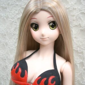 Wig / 8-9 inch / Long Straight (Ash gold #60/K8M)