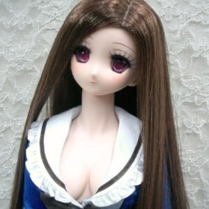 Wig / 8-9 inch / Long Straight (Darkbrown #2/28M)