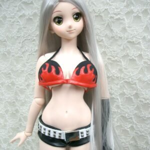 Wig / 8-9 inch / Long Straight (Grey #60)
