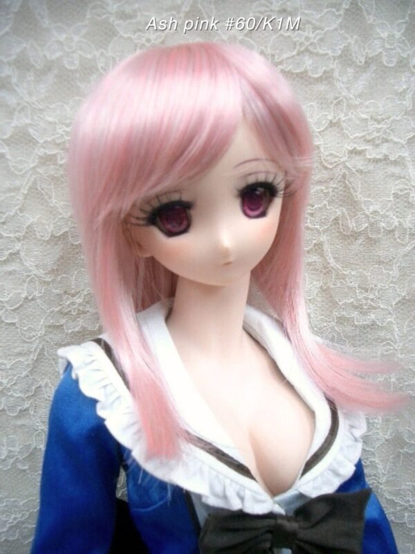 Wig / 8-9 inch / Gradation Layer (Ash pink #60/K1M)