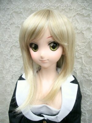 Wig / 8-9 inch / Gradation Layer (Lightgoldmix #GL26)