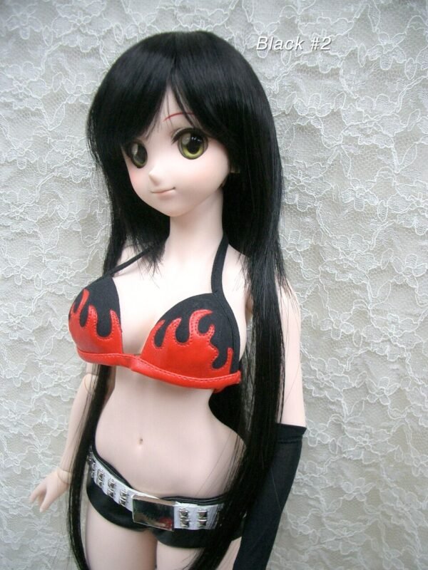 Wig / 8-9 inch / Long Shaggy (Black #2)