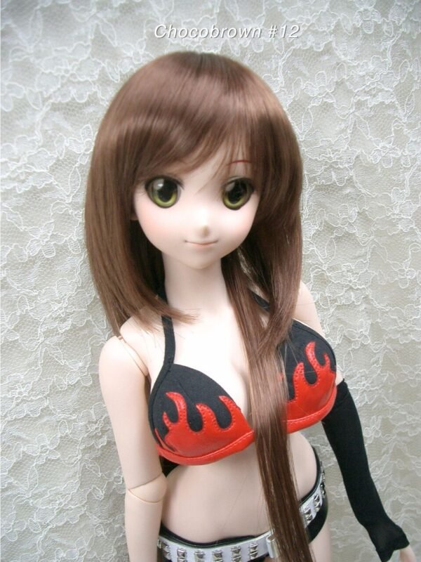 Wig / 8-9 inch / Long Shaggy (Chocobrown #12)