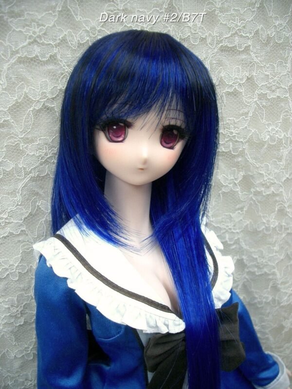 Wig / 8-9 inch / Long Shaggy (Darknavy #2/B7T)