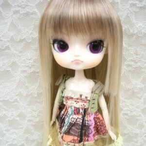 Wig / 8-9 inch / Princess-cut Long (Brown-ivory #12/KB88T)