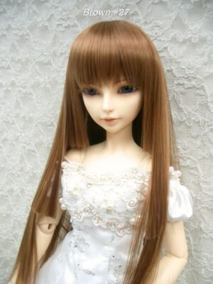 Wig / 8-9 inch / Princess-cut Long (Brown #27)