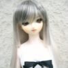 Wig / 8-9 inch / Princess-cut Long (Greymix #44/60T)