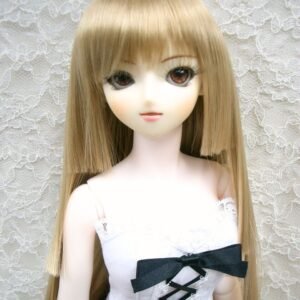 Wig / 8-9 inch / Princess-cut Long (Lightgoldbrown #25)